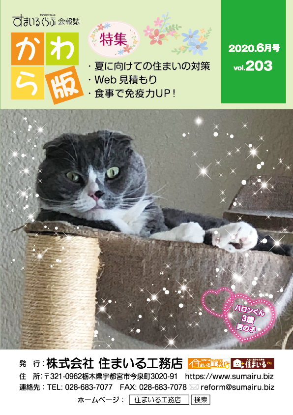 住まいる工務店リフォーム情報誌「かわら版」：