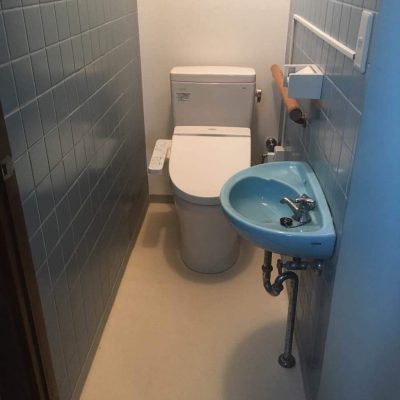 和式トイレから洋式トイレの改修工事が完了致しました。