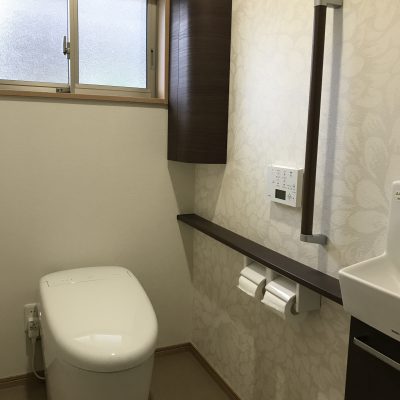 素敵なトイレが出来上がりました☆