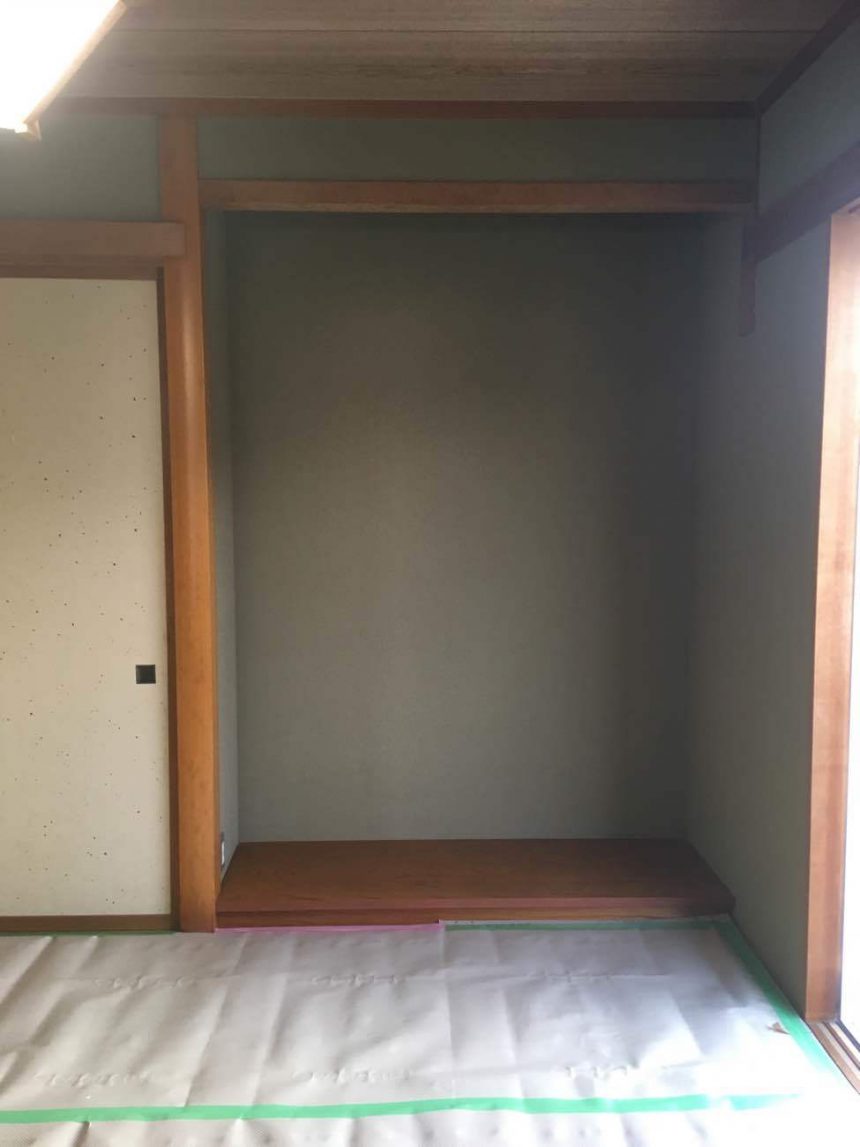 床の間を収納にリフォーム！これでたっぷり入ります。 スタッフブログ 宇都宮市のリフォーム、リノベーション専門店｜住まいる工務店