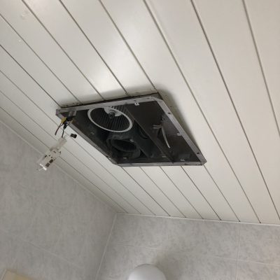 浴室換気乾燥暖房機の交換工事