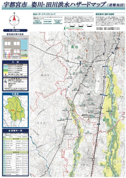 宇都宮 市 ハザード マップ