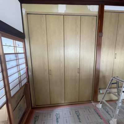 床の間をクローゼットにリフォーム｜宇都宮市で行った収納リフォーム施工事例