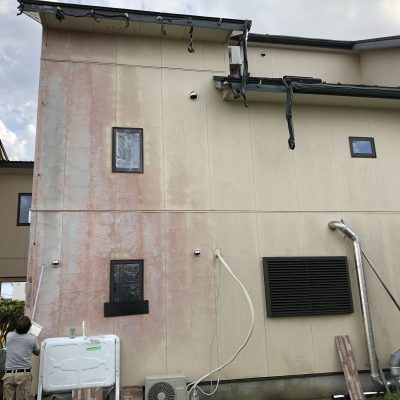 住まいる工務店「お客さまの声」：外壁の一部分を張り替えました。