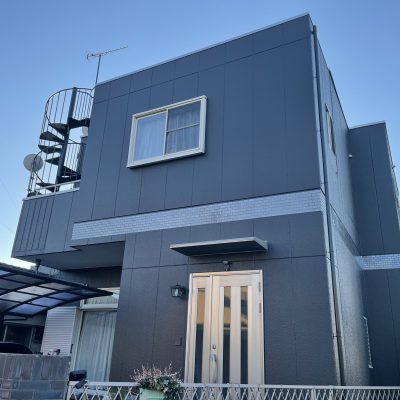 住まいる工務店「お客さまの声」：外壁塗装リフォーム工事が完成致しました