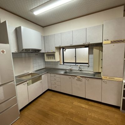 住まいる工務店「お客さまの声」：L型キッチンをI型に変更しました。