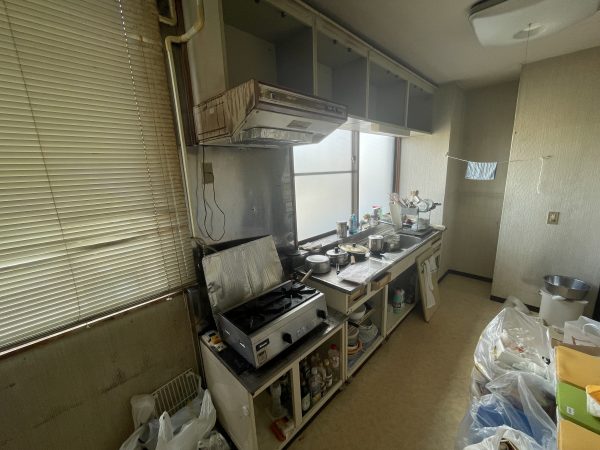 壁付きキッチンから対面キッチン